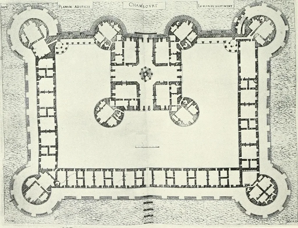 An illustration from A history of French architecture, from the reign of Charles VIII till the death of Mazarin, 1911, leaf 175