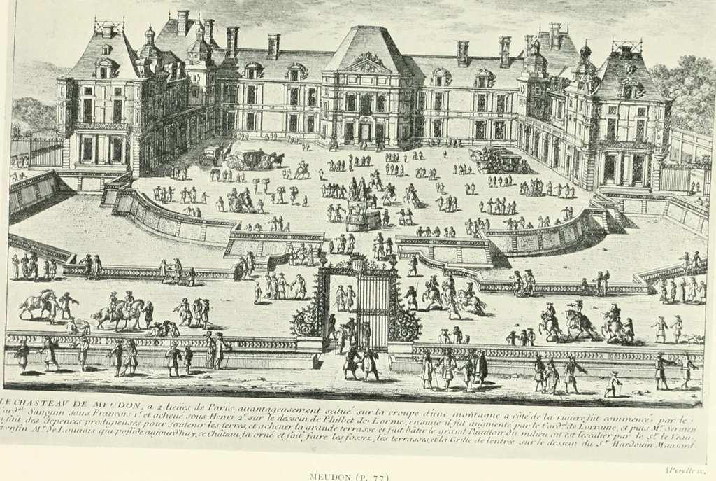 An illustration from A history of French architecture, from the reign of Charles VIII till the death of Mazarin, 1911, leaf 182