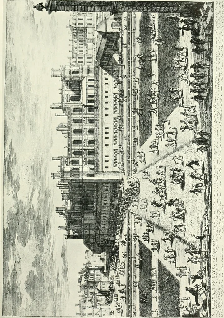 An illustration from A history of French architecture, from the reign of Charles VIII till the death of Mazarin, 1911, leaf 196