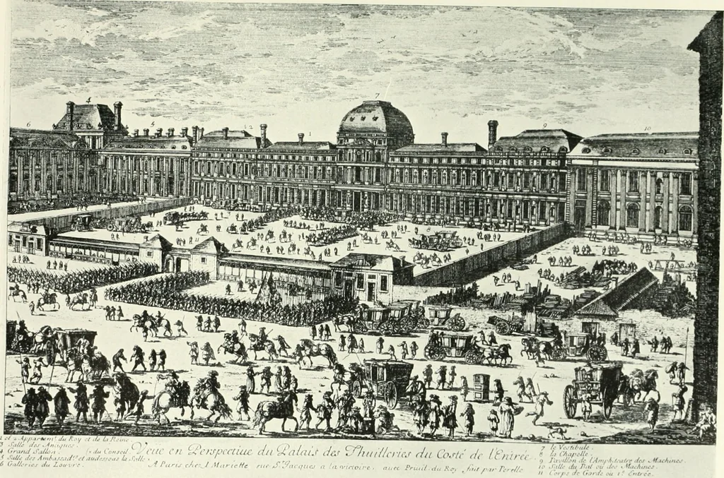 An illustration from A history of French architecture, from the reign of Charles VIII till the death of Mazarin, 1911, leaf 212