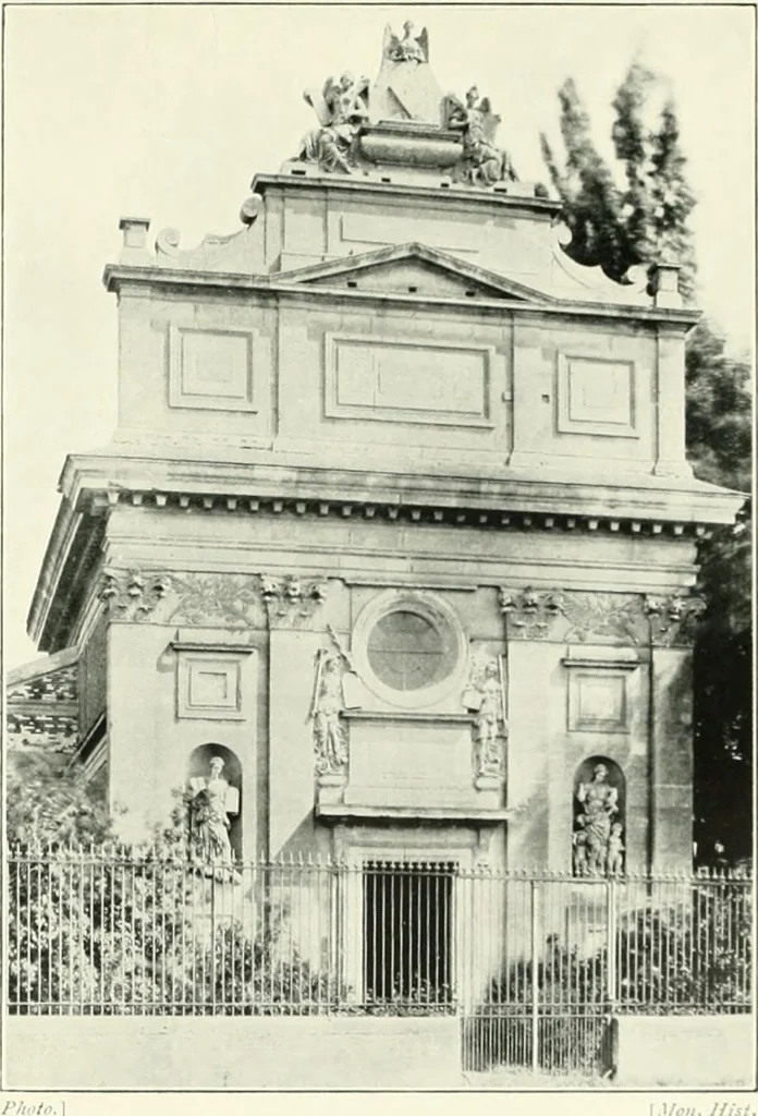 An illustration from A history of French architecture, from the reign of Charles VIII till the death of Mazarin, 1911, leaf 238