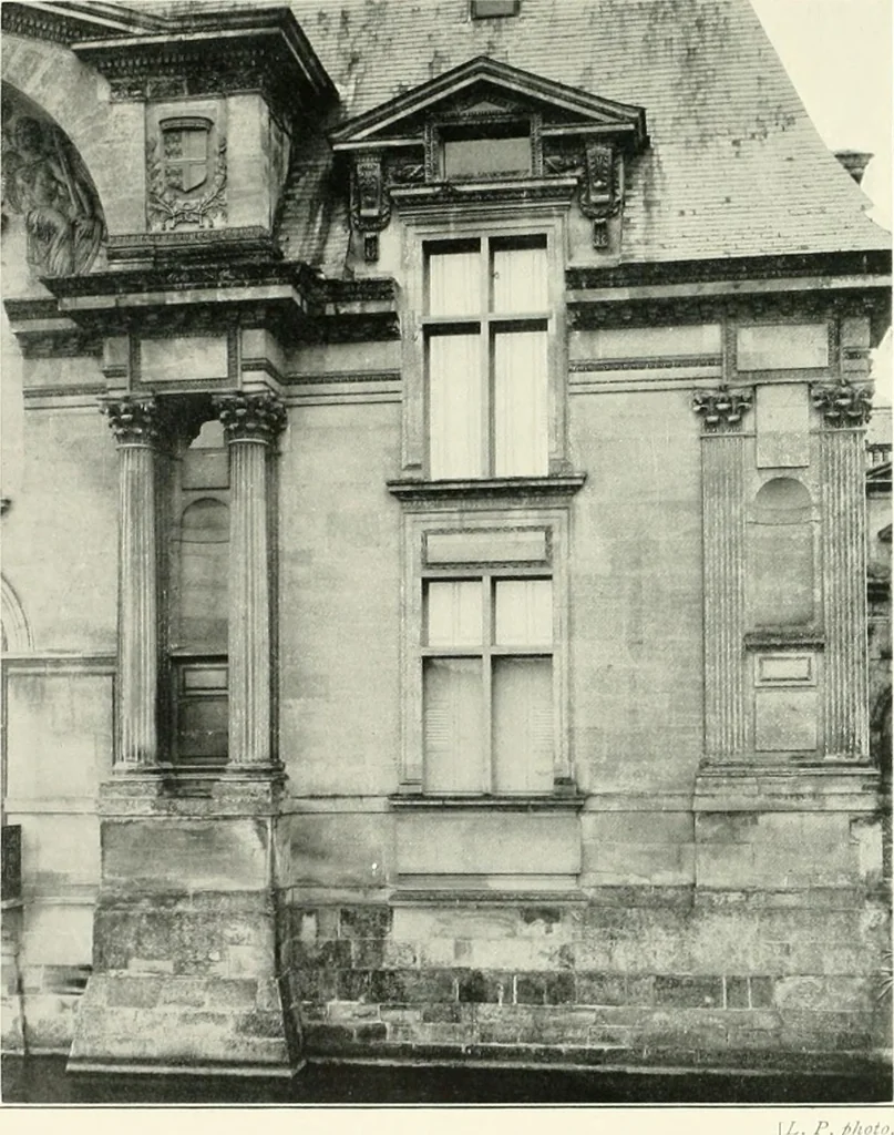 An illustration from A history of French architecture, from the reign of Charles VIII till the death of Mazarin, 1911, leaf 238