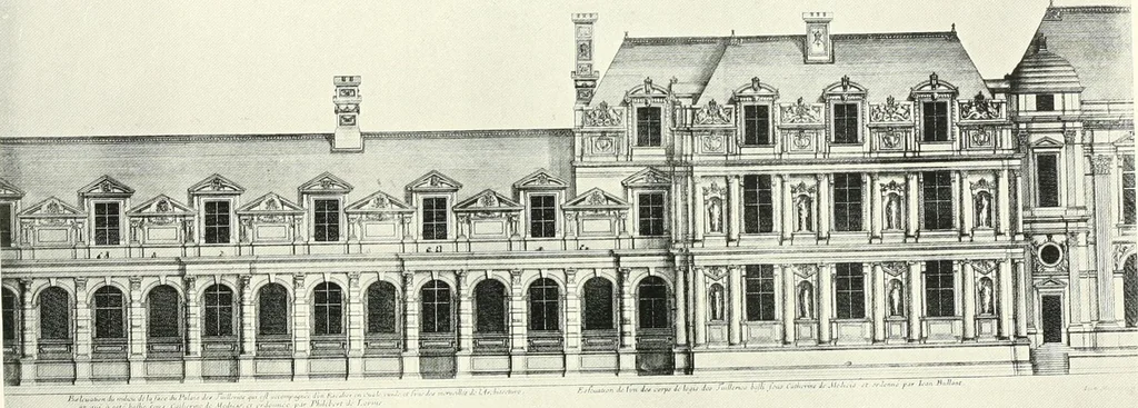 An illustration from A history of French architecture, from the reign of Charles VIII till the death of Mazarin, 1911, leaf 239