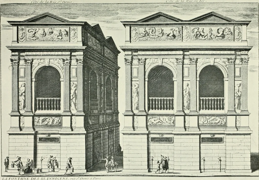 An illustration from A history of French architecture, from the reign of Charles VIII till the death of Mazarin, 1911, leaf 246