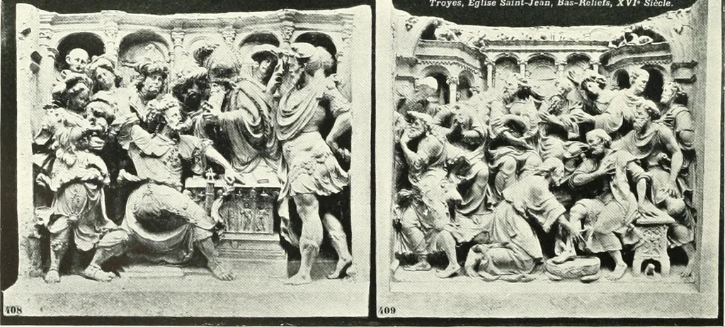 An illustration from A history of French architecture, from the reign of Charles VIII till the death of Mazarin, 1911, leaf 289