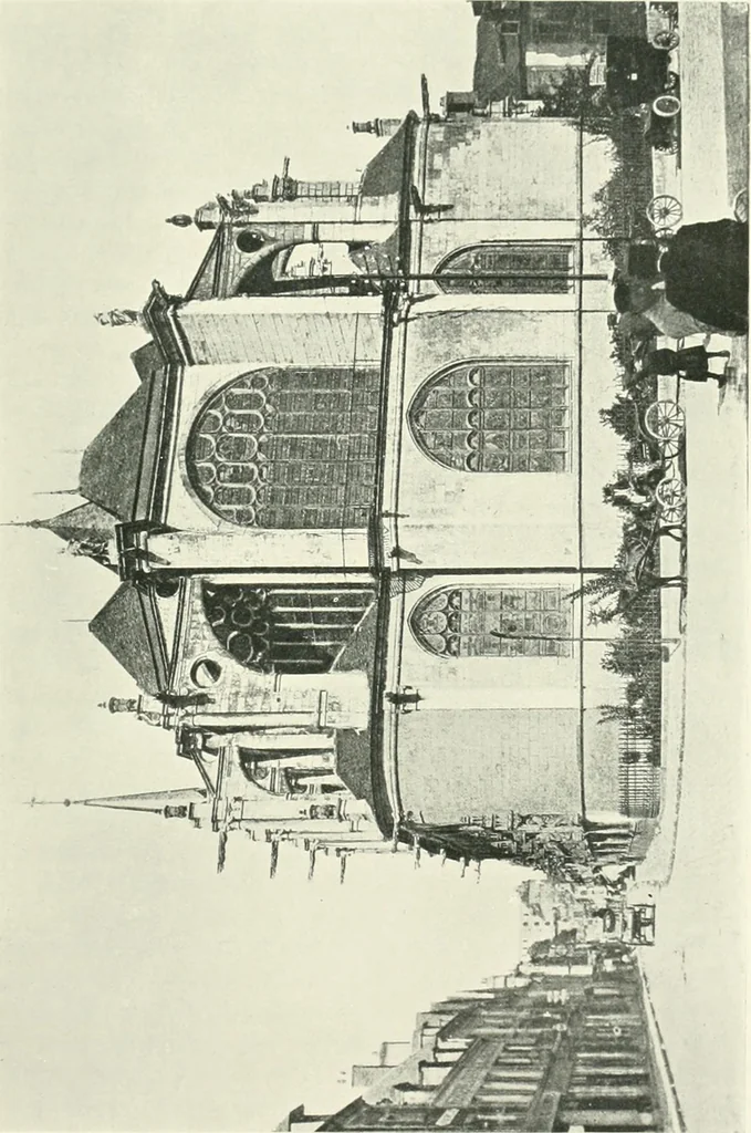 An illustration from A history of French architecture, from the reign of Charles VIII till the death of Mazarin, 1911, leaf 312