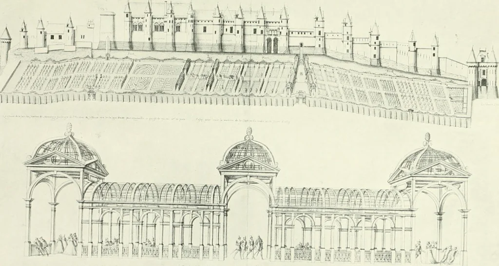 An illustration from A history of French architecture, from the reign of Charles VIII till the death of Mazarin, 1911, leaf 320