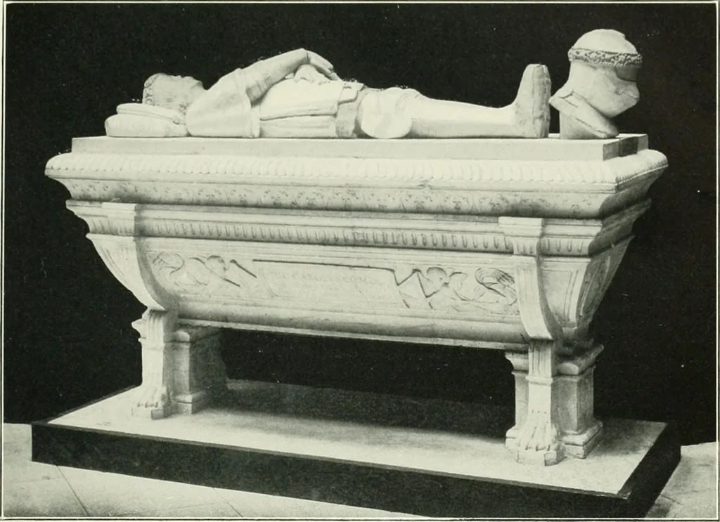 An illustration from A history of French architecture, from the reign of Charles VIII till the death of Mazarin, 1911, leaf 42