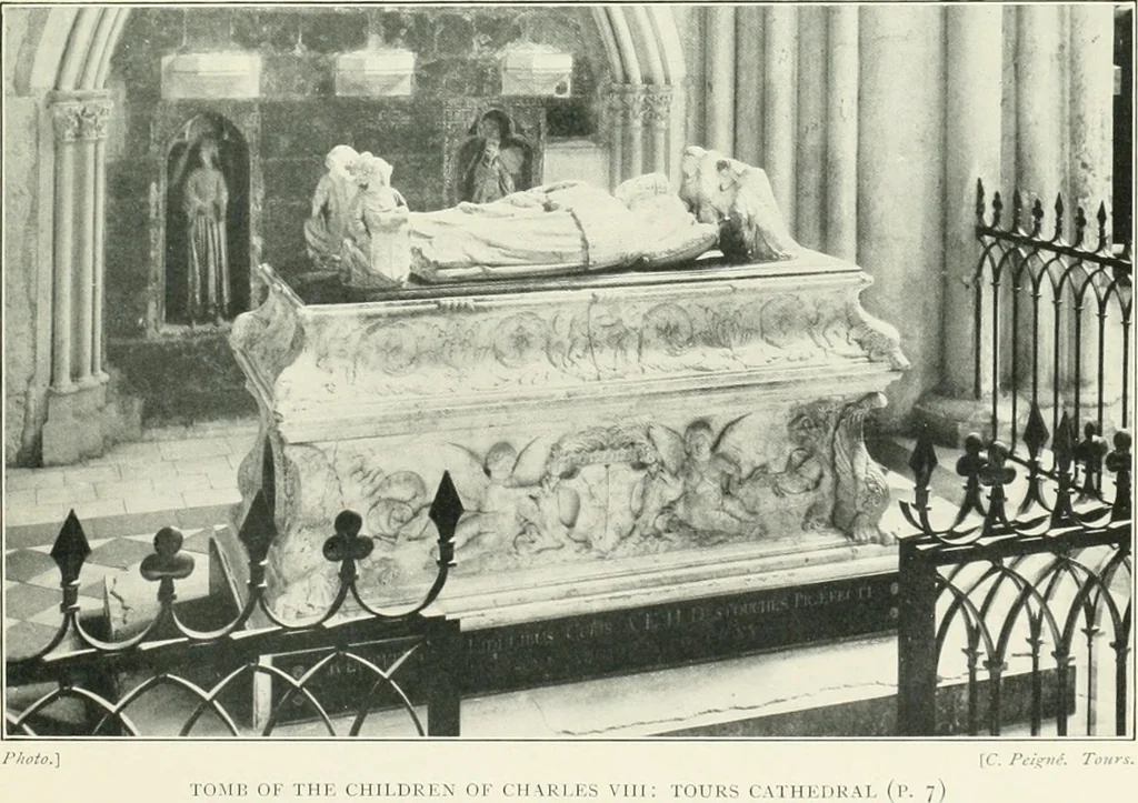 An illustration from A history of French architecture, from the reign of Charles VIII till the death of Mazarin, 1911, leaf 42