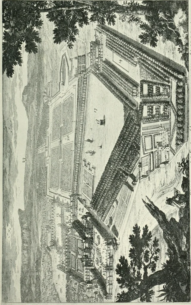 An illustration from A history of French architecture, from the reign of Charles VIII till the death of Mazarin, 1911, leaf 54