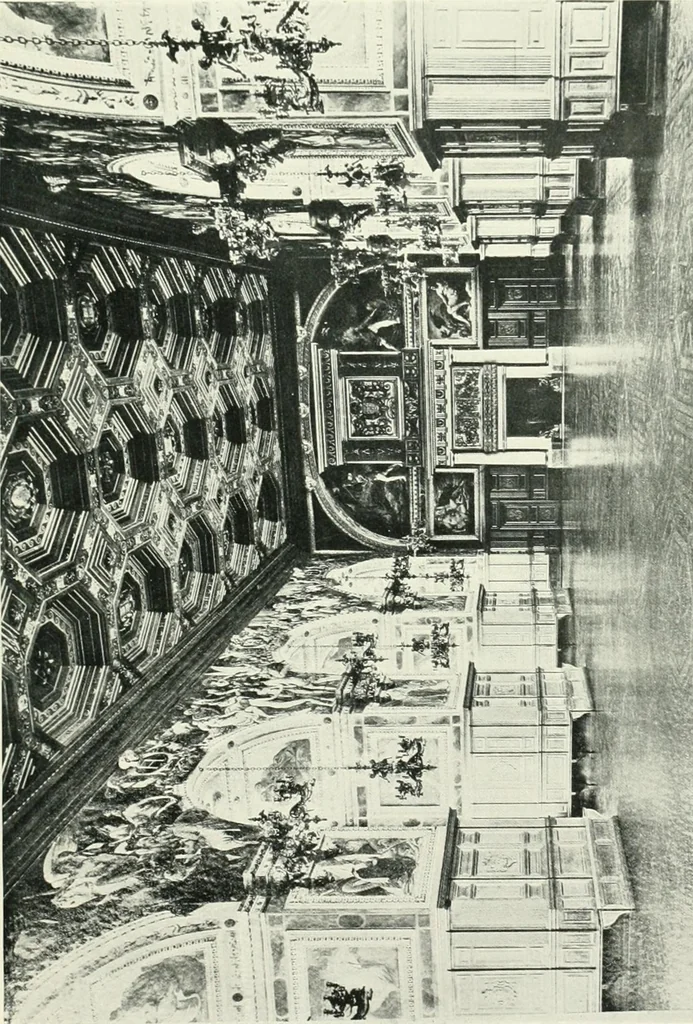 An illustration from A history of French architecture, from the reign of Charles VIII till the death of Mazarin, 1911, leaf 68