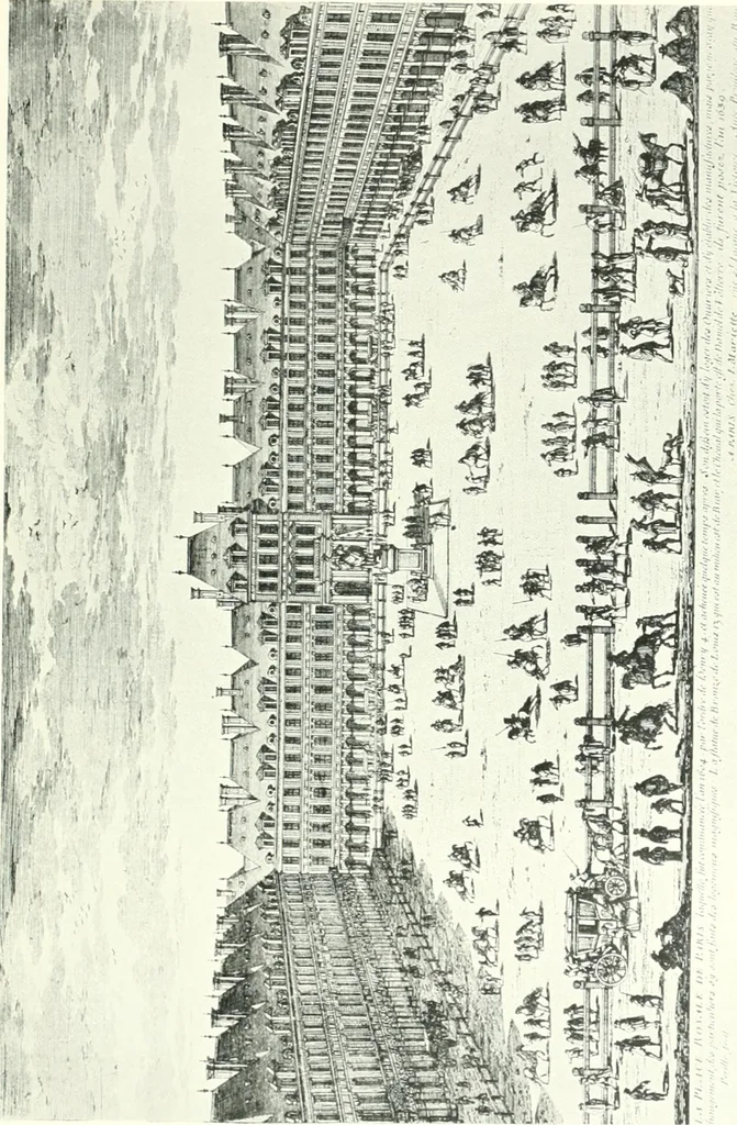 An illustration from A history of French architecture, from the reign of Charles VIII till the death of Mazarin, 1911, leaf 102