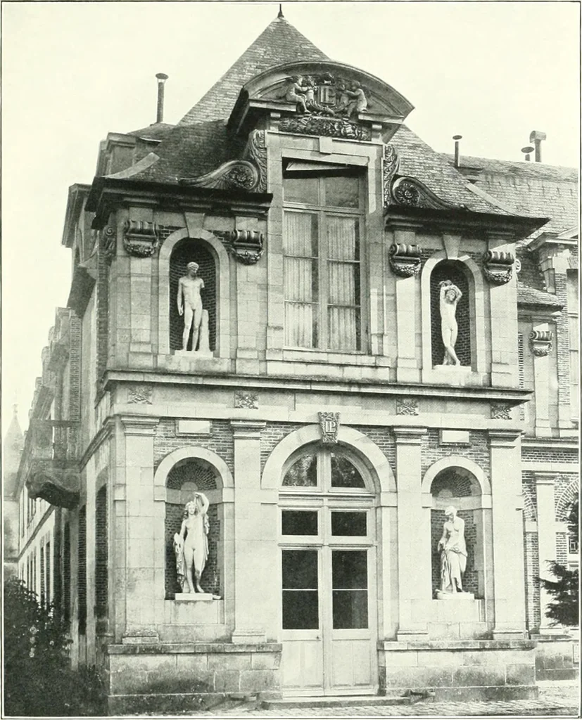 An illustration from A history of French architecture, from the reign of Charles VIII till the death of Mazarin, 1911, leaf 110