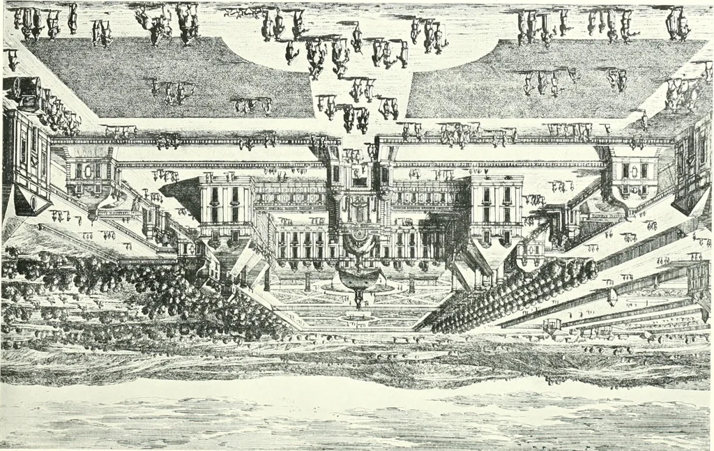An illustration from A history of French architecture, from the reign of Charles VIII till the death of Mazarin, 1911, leaf 132