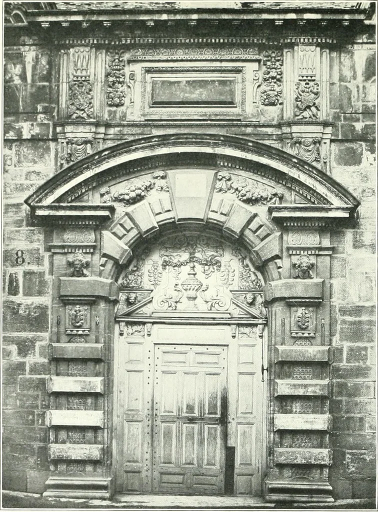 An illustration from A history of French architecture, from the reign of Charles VIII till the death of Mazarin, 1911, leaf 154