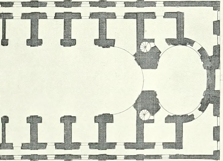 An illustration from A history of French architecture, from the reign of Charles VIII till the death of Mazarin, 1911, leaf 160