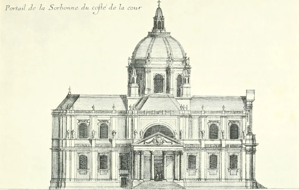 An illustration from A history of French architecture, from the reign of Charles VIII till the death of Mazarin, 1911, leaf 166