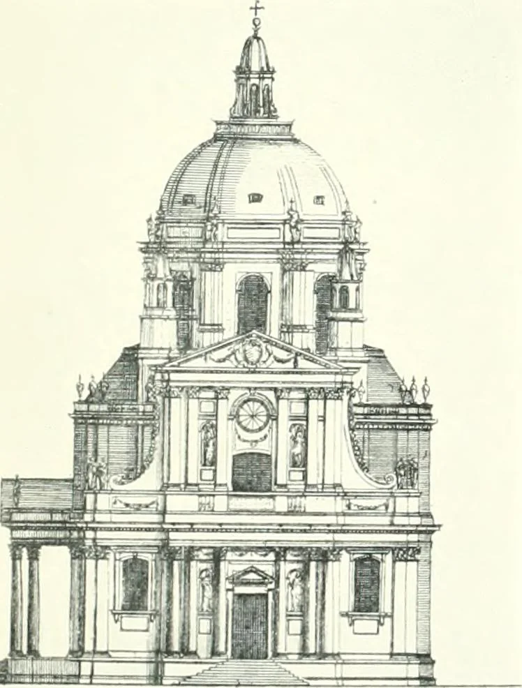 An illustration from A history of French architecture, from the reign of Charles VIII till the death of Mazarin, 1911, leaf 166