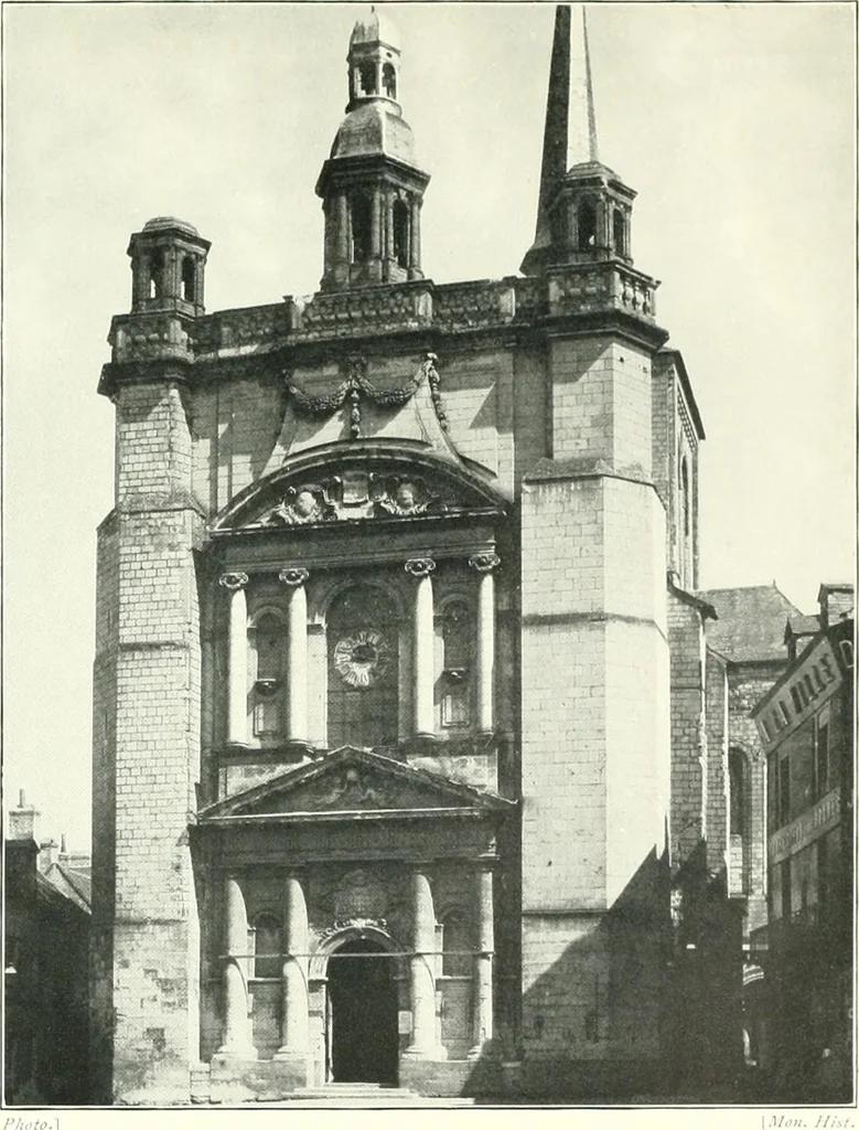 An illustration from A history of French architecture, from the reign of Charles VIII till the death of Mazarin, 1911, leaf 174
