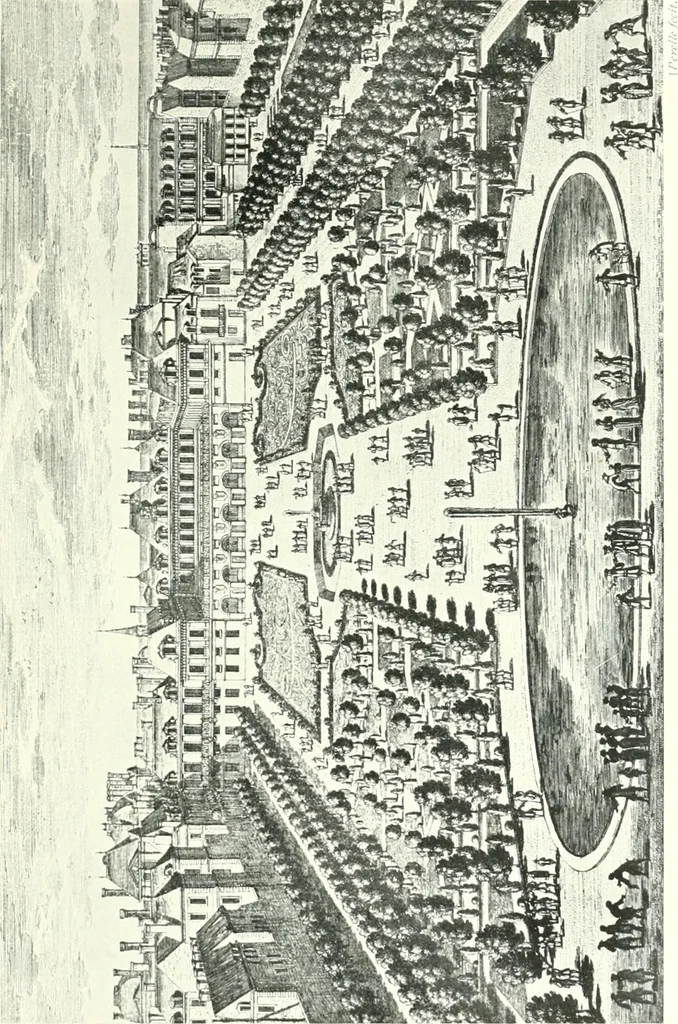 An illustration from A history of French architecture, from the reign of Charles VIII till the death of Mazarin, 1911, leaf 190