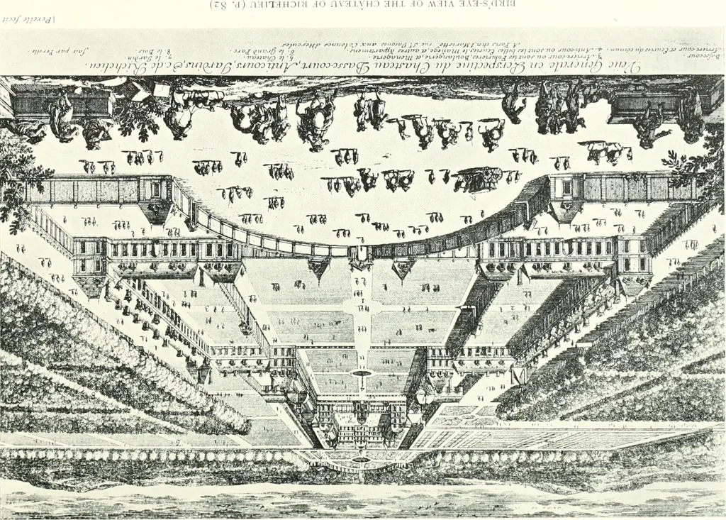 An illustration from A history of French architecture, from the reign of Charles VIII till the death of Mazarin, 1911, leaf 194