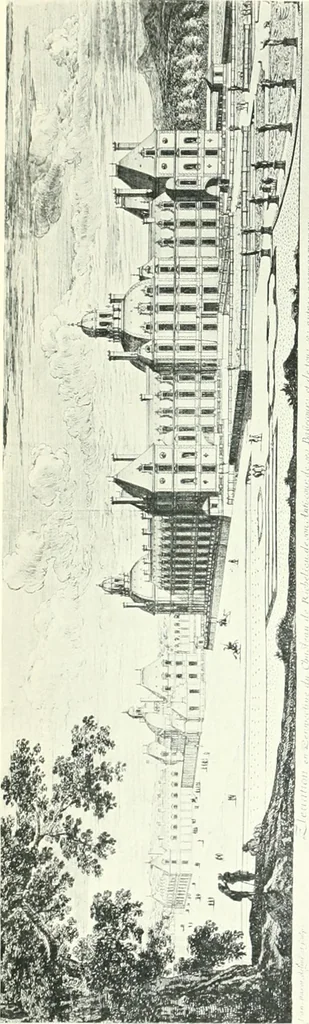 An illustration from A history of French architecture, from the reign of Charles VIII till the death of Mazarin, 1911, leaf 198