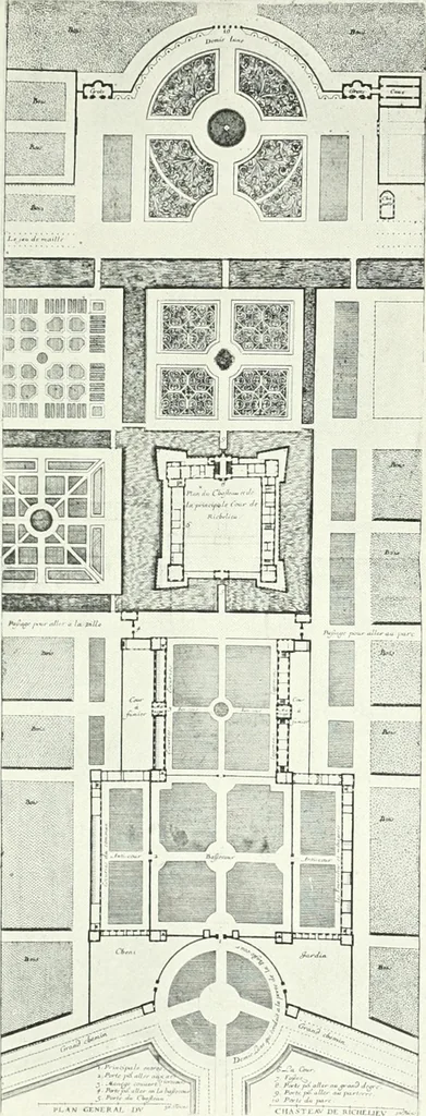 An illustration from A history of French architecture, from the reign of Charles VIII till the death of Mazarin, 1911, leaf 198