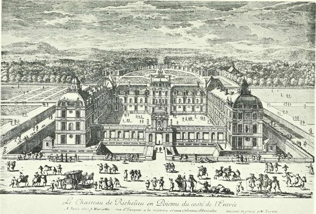 An illustration from A history of French architecture, from the reign of Charles VIII till the death of Mazarin, 1911, leaf 200