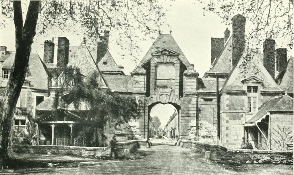 An illustration from A history of French architecture, from the reign of Charles VIII till the death of Mazarin, 1911, leaf 204