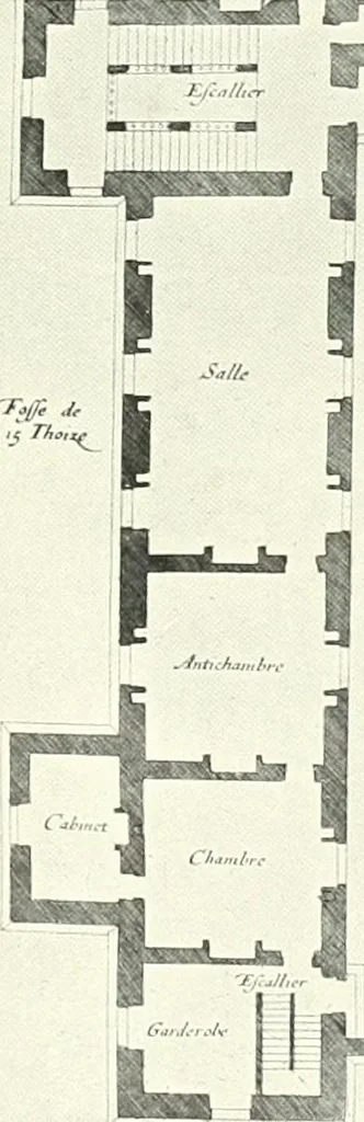 An illustration from A history of French architecture, from the reign of Charles VIII till the death of Mazarin, 1911, leaf 233