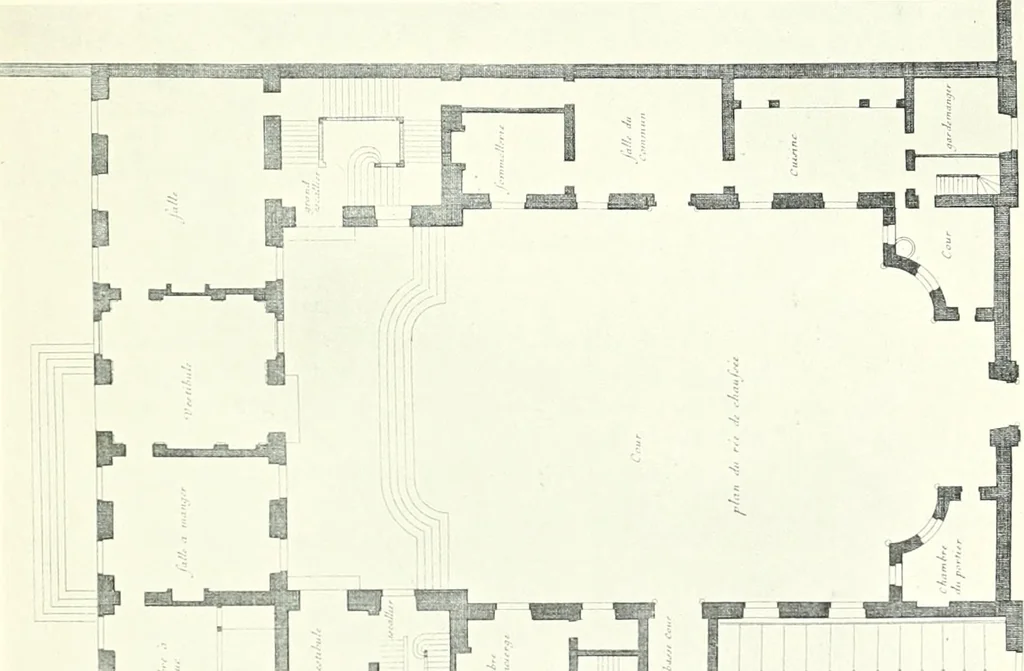 An illustration from A history of French architecture, from the reign of Charles VIII till the death of Mazarin, 1911, leaf 248