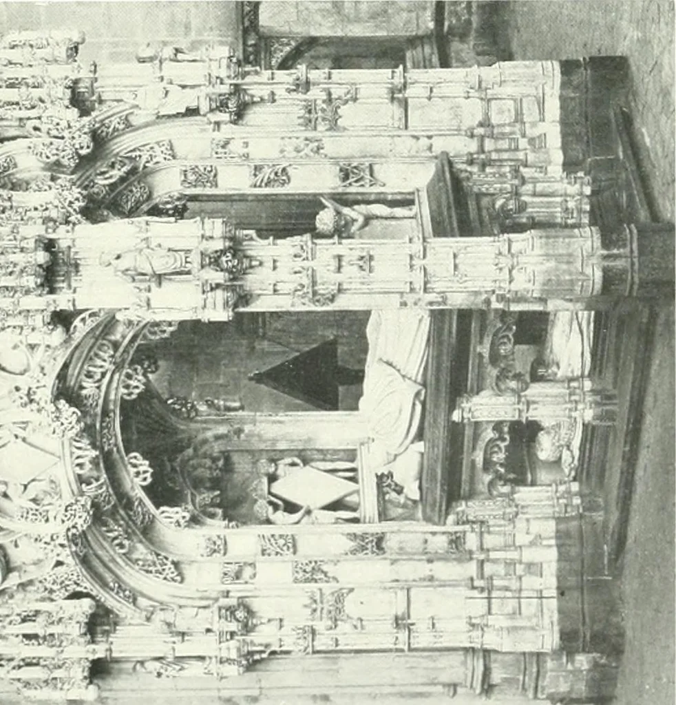 An illustration from A history of French architecture, from the reign of Charles VIII till the death of Mazarin, 1911, leaf 26