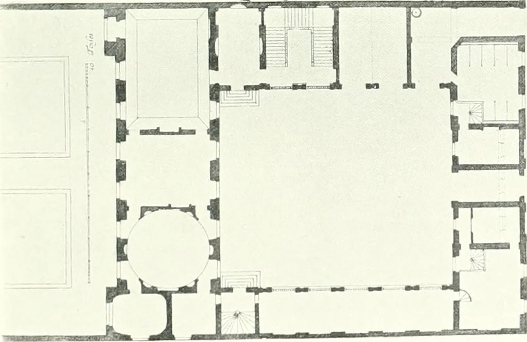 An illustration from A history of French architecture, from the reign of Charles VIII till the death of Mazarin, 1911, leaf 284