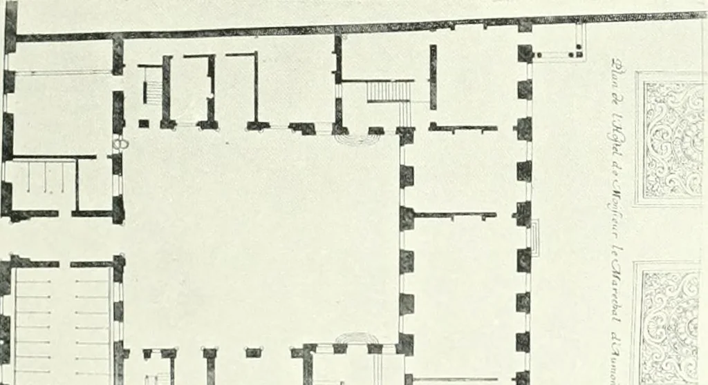 An illustration from A history of French architecture, from the reign of Charles VIII till the death of Mazarin, 1911, leaf 292