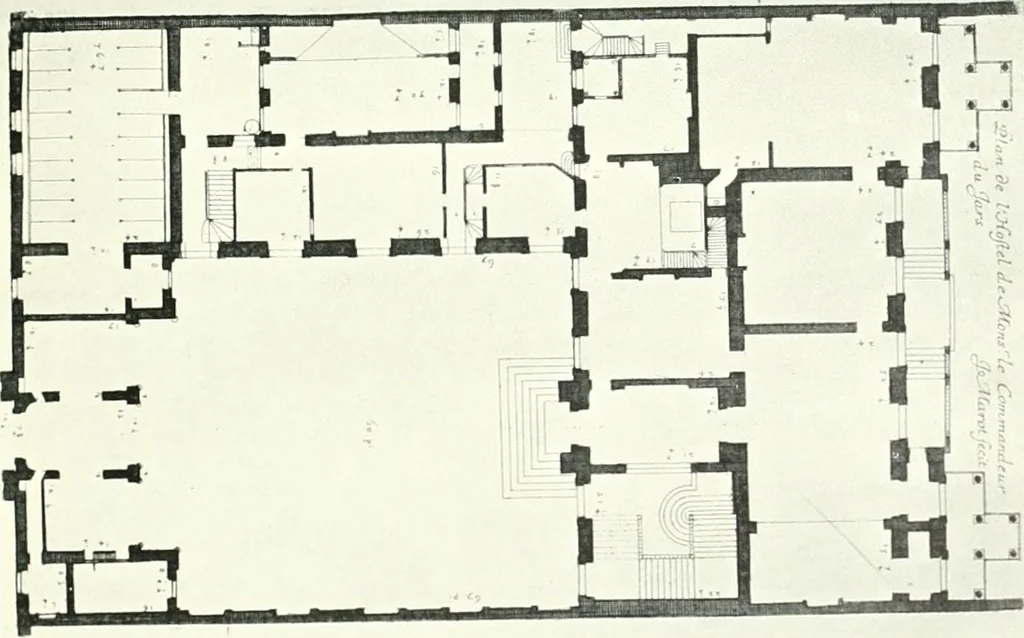 An illustration from A history of French architecture, from the reign of Charles VIII till the death of Mazarin, 1911, leaf 294