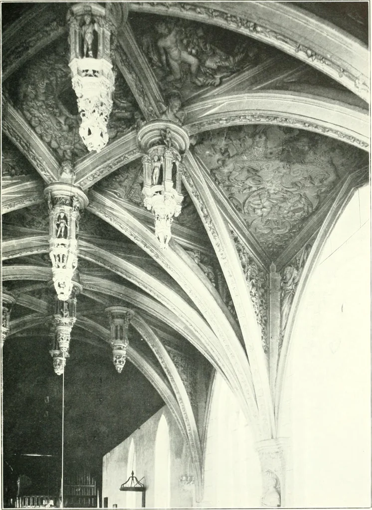 An illustration from A history of French architecture, from the reign of Charles VIII till the death of Mazarin, 1911, leaf 30
