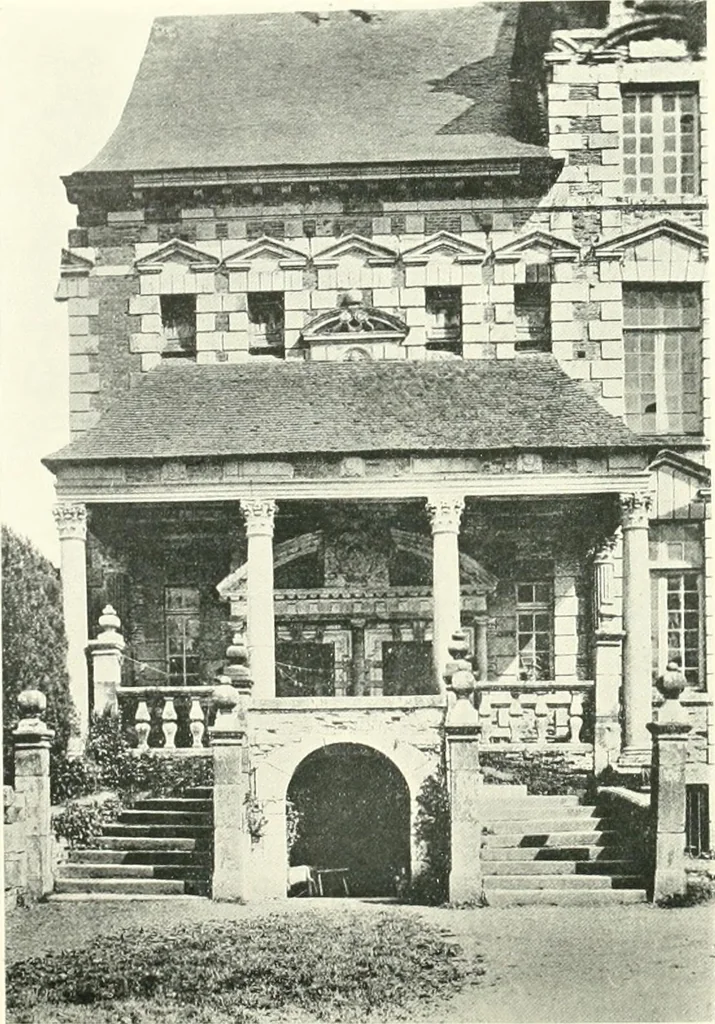 An illustration from A history of French architecture, from the reign of Charles VIII till the death of Mazarin, 1911, leaf 317