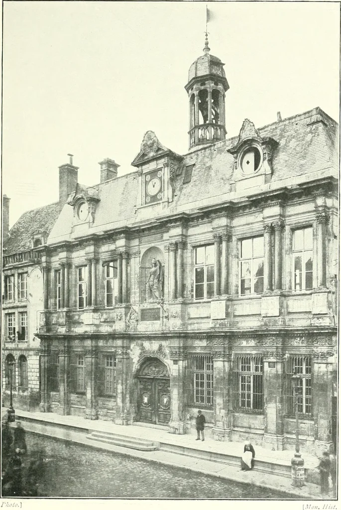 An illustration from A history of French architecture, from the reign of Charles VIII till the death of Mazarin, 1911, leaf 336