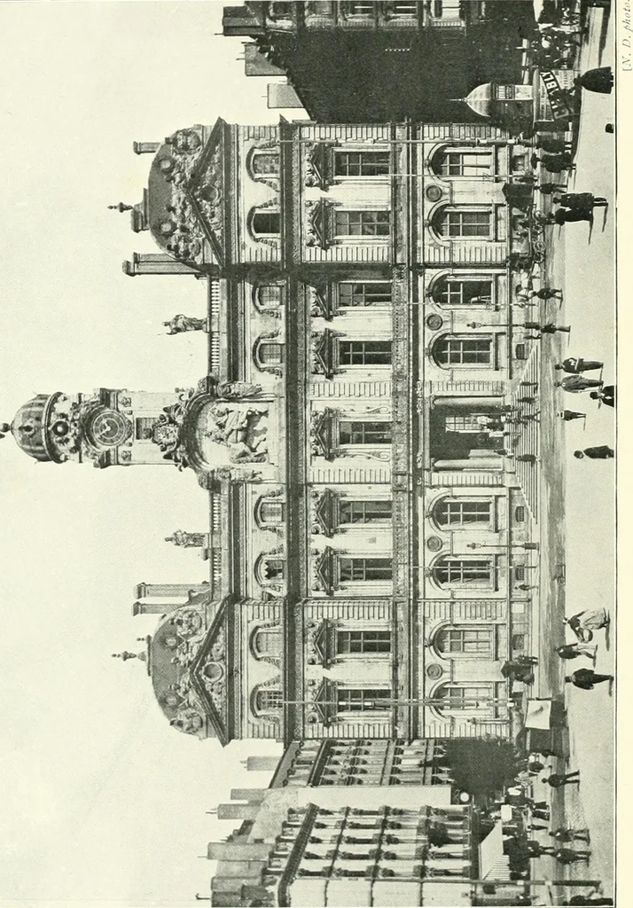An illustration from A history of French architecture, from the reign of Charles VIII till the death of Mazarin, 1911, leaf 337