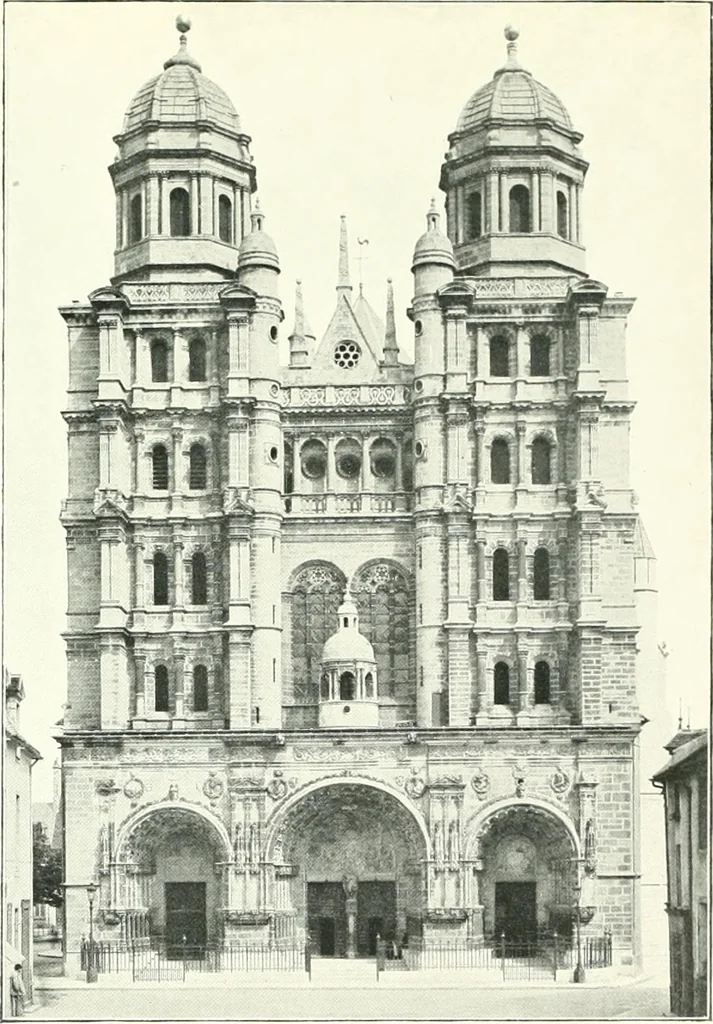 An illustration from A history of French architecture, from the reign of Charles VIII till the death of Mazarin, 1911, leaf 40