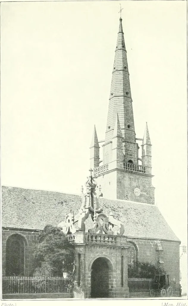An illustration from A history of French architecture, from the reign of Charles VIII till the death of Mazarin, 1911, leaf 40