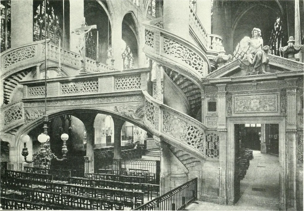 An illustration from A history of French architecture, from the reign of Charles VIII till the death of Mazarin, 1911, leaf 46
