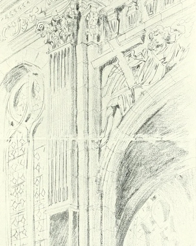 An illustration from A history of French architecture, from the reign of Charles VIII till the death of Mazarin, 1911, leaf 64