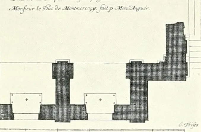 An illustration from A history of French architecture, from the reign of Charles VIII till the death of Mazarin, 1911, leaf 74