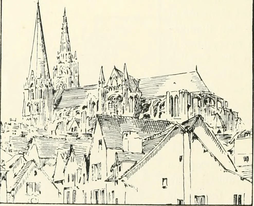 An illustration from A history of Gothic art in England, 1900, leaf 101