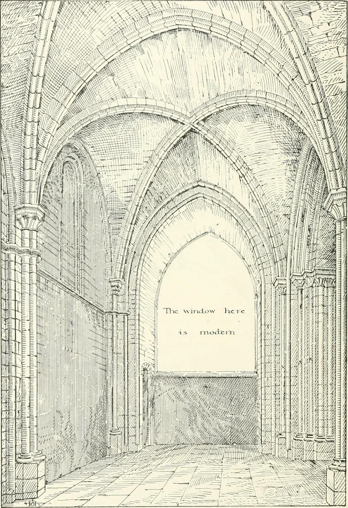 An illustration from A history of Gothic art in England, 1900, leaf 109