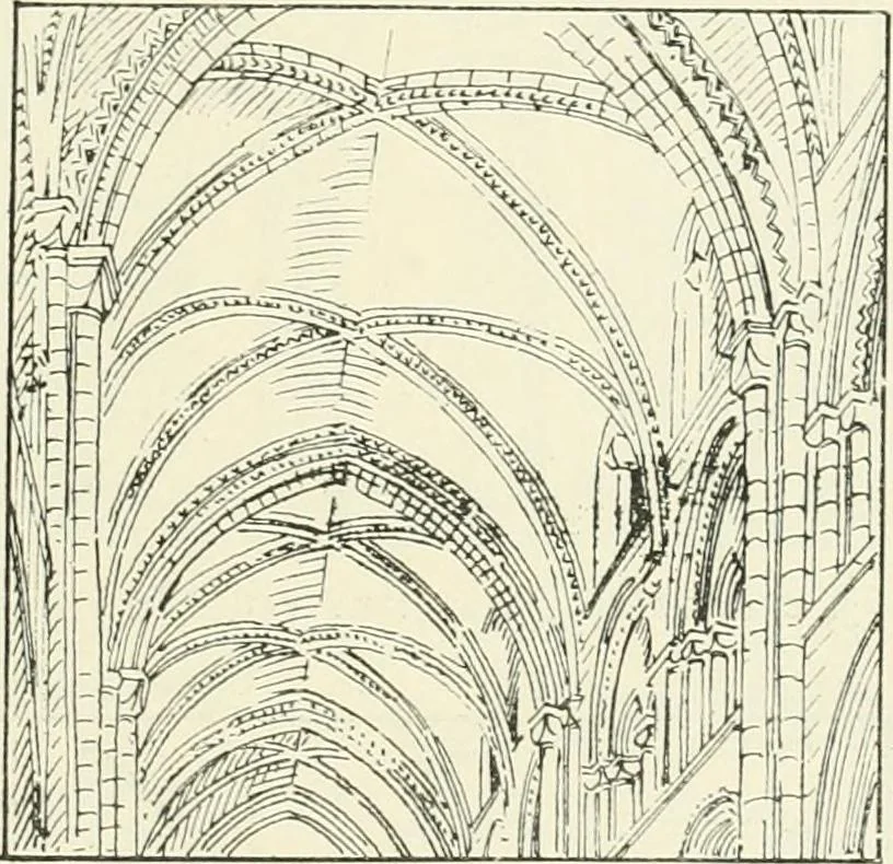An illustration from A history of Gothic art in England, 1900, leaf 112