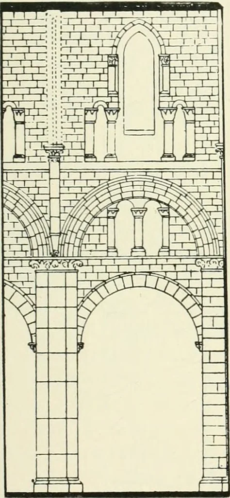 An illustration from A history of Gothic art in England, 1900, leaf 122