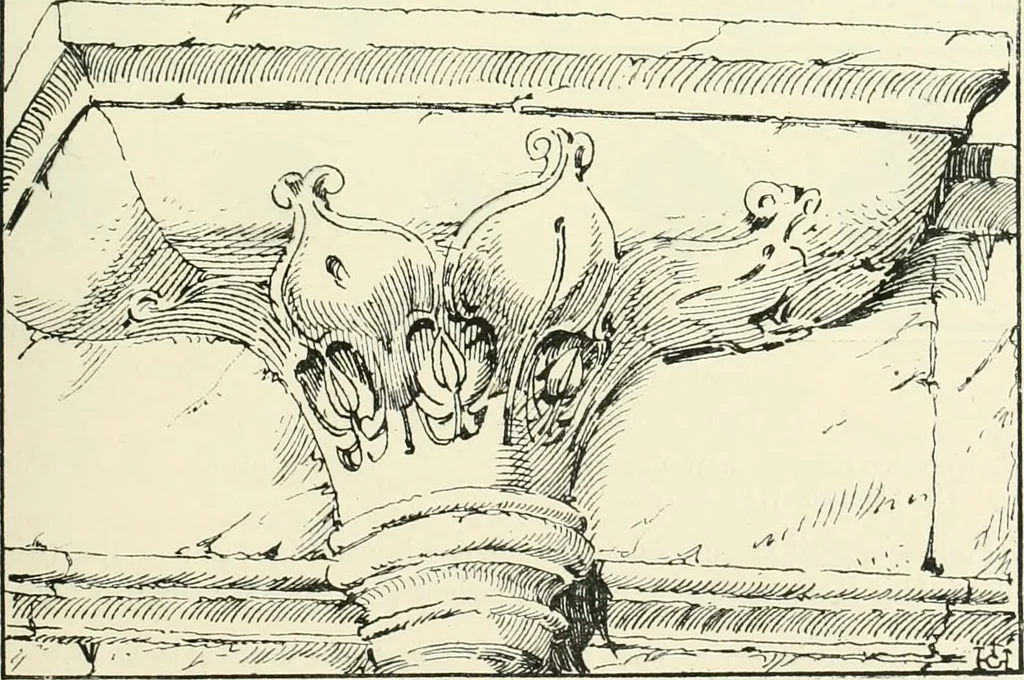 An illustration from A history of Gothic art in England, 1900, leaf 126