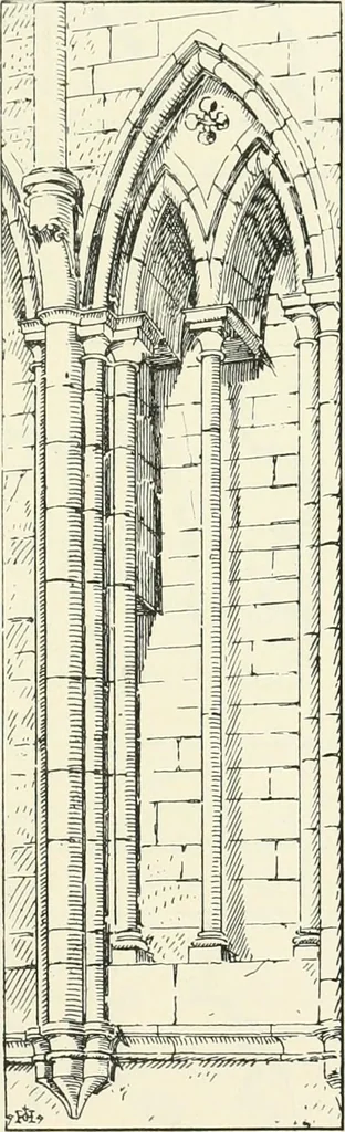 An illustration from A history of Gothic art in England, 1900, leaf 132